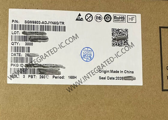SGM6603-ADJYN6G Integrated Circuit Chip 90% Efficient Synchronous Boost Converter With 1.1A Switch and 0.9V to 5.5V Input Voltage Range