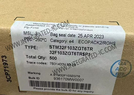 STM32F103ZGT6TR Máy vi điều khiển 32 bit 72MHz LQFP-144 MCU đơn lõi