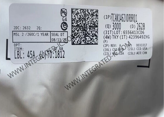 TCAN1462VDRBRQ1 Chip mạch tích hợp với cải thiện tín hiệu CAN FD Transceiver trong gói VDFN8