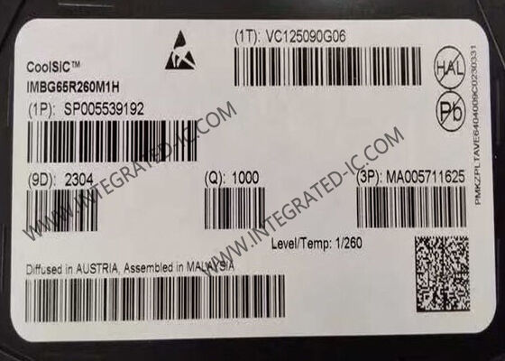 N-Channel IMBG65R260M1H Silicon carbide FET đơn MOSFET Bóng bán dẫn TO-263-8