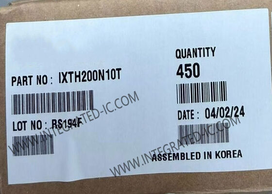IXTH200N10T 100V 200A N-Channel Power MOSFET Trench Gate MOSFET TO-247-3 Integrated Circuit Chip