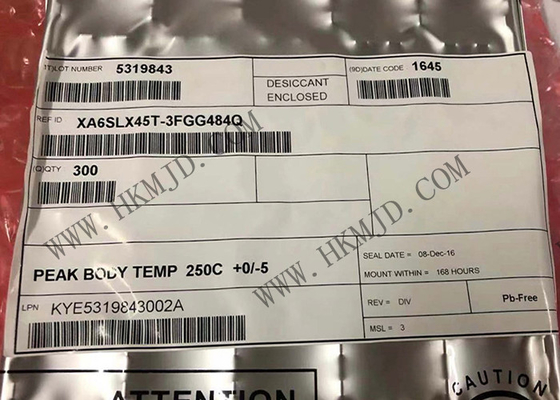 Chip ô tô FBGA484 XA6SLX45T-3FGG484Q XA6SLX45T IC FPGA Hiệu suất cao