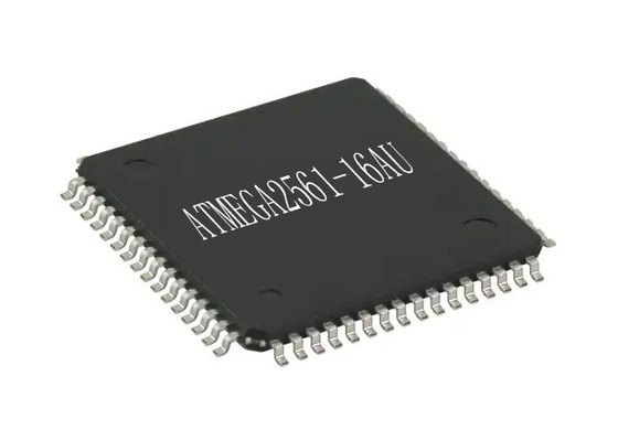 IC vi điều khiển 8 bit ATMEGA2561-16AU trong Flash có thể lập trình hệ thống TQFP64