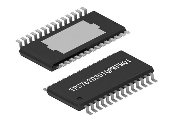 28-HTSSOP TPS767D301QPWPRQ1 Bộ điều chỉnh điện áp sụt áp thấp đầu ra kép