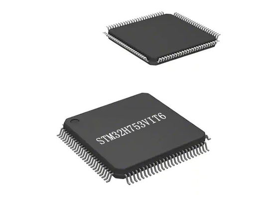 IC vi điều khiển ARM Cortex IC STM32H753VIT6 480MHz 100-LQFP Surface Mount