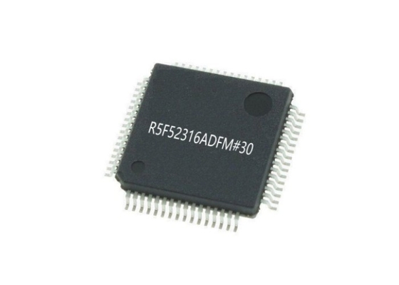 Bộ vi điều khiển MCU R5F52316ADFM#30 256KB 32-bit RXv2 Lõi CPU 64-LFQFP