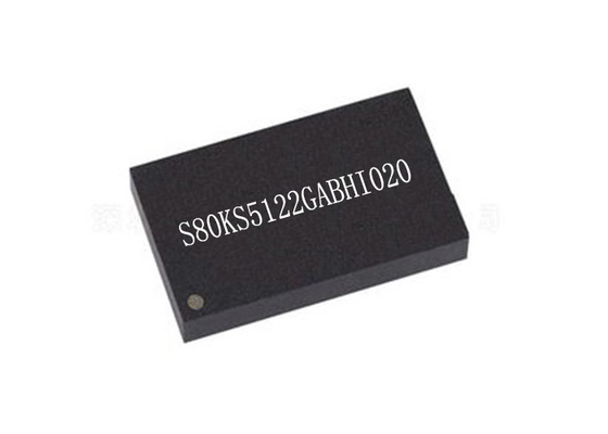 IC bộ nhớ SRAM giả 200 MHz S80KS5122GABHI020 Chip mạch tích hợp FBGA24