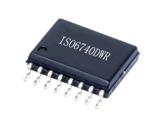 Bộ cách ly kỹ thuật số 4 kênh Chip mạch tích hợp ISO6740DWR 50Mbps 16-SOIC