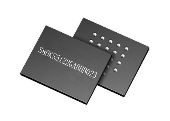 Bộ nhớ IC Chip S80KS5122GABHB023 24-VBGA bề mặt Mount 200MHz Pseudo SRAM IC