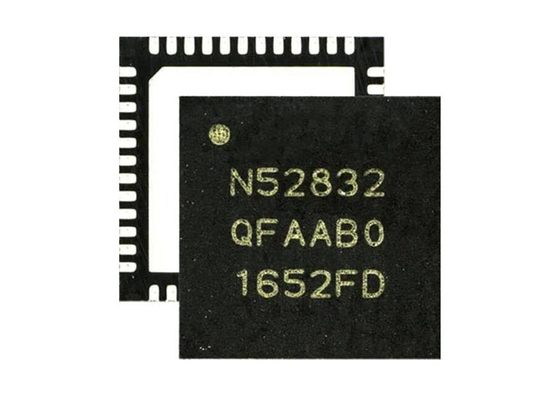 Hệ thống RF IC NRF52832-QFAB-G-R BT trên chip 48-VFQFN BT 5.3 SoC