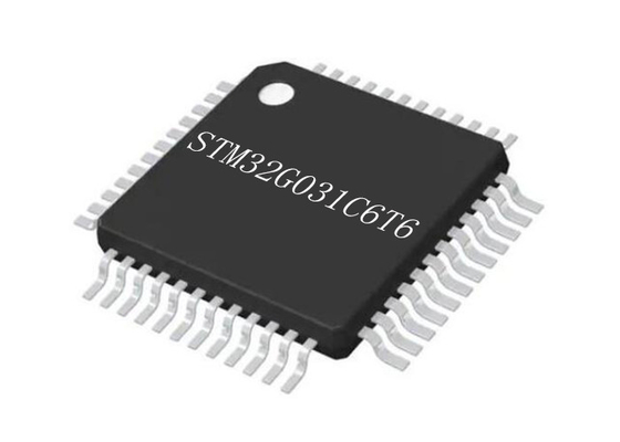 Bộ vi điều khiển lõi đơn 32 bit Chip STM32G031C6T6 Bộ vi điều khiển 48-LQFP MCU