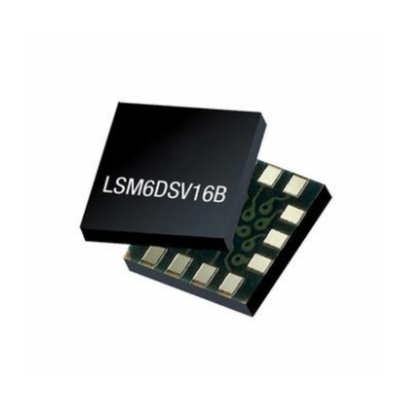 IC cảm biến LSM6DSV16BTR 6 trục IMU với cảm biến hợp nhất và các tính năng nghe được cho TWS