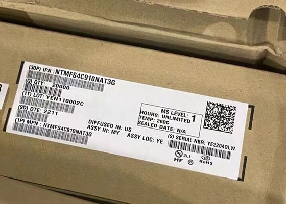 Chip mạch tích hợp NTMFS4C910NAT3G 30V Single N-Channel MOSFET Transistors