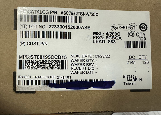 IC Ethernet VSC7552TSN-V/5CC IC viễn thông Ethernet Switch 888-FCBGA