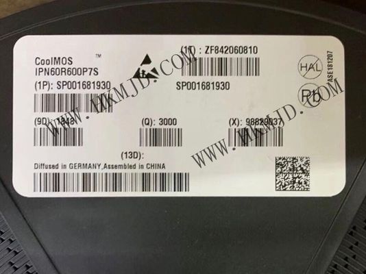 Chip mạch tích hợp IPN60R600PFD7S N-Channel 6A MOSFET Transistors TO-261-4