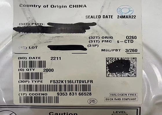 Máy vi điều khiển MCU FS32K116LIT0VLFR 48MHz ARM Cortex-M0+ S32K Máy vi điều khiển IC 48-LQFP