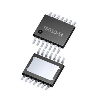 Chip mạch tích hợp TLE75004-EPD SPI điều khiển 4 kênh chuyển đổi phía dưới