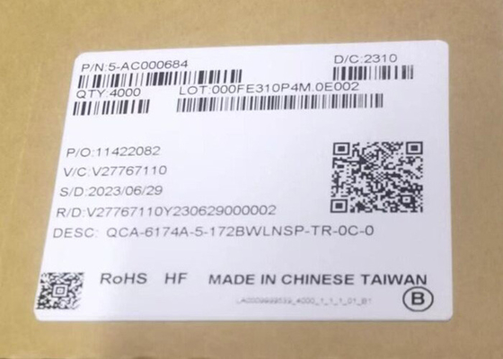 BT IC QCA6174A-5 Hiệu suất cao hai băng tần 802.11ac Bluetooth 5.0 Chip đơn