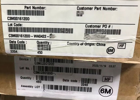 Chip mạch tích hợp C2M0280120D 1200V Silicon Carbide MOSFET Transistors TO-247-3