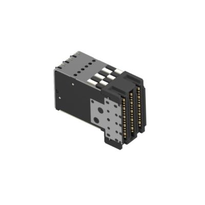 Các kết nối 10154084-101LF Thùng góc phải EXAMAX2 High Speed Backplane Connector