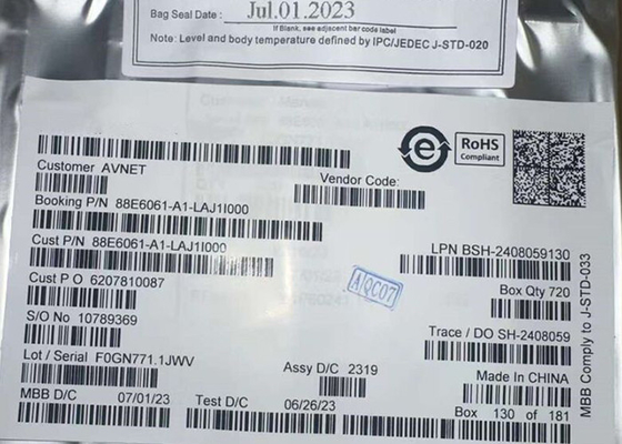 Ethernet IC 88E6061-A1-LAJ1I000 6-Port 100Mbps Ethernet Switch IC gói PQFP-128