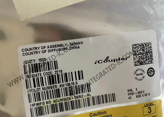 Chip mạch tích hợp ADUM5028-5BRIZ Khả năng phát thải thấp cô lập DC DC Converter SOIC8