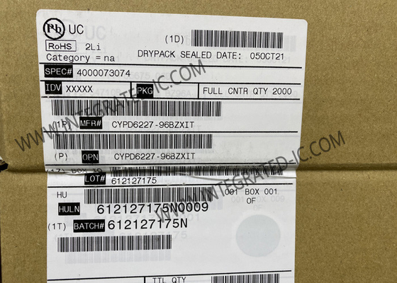 CYPD6227-96BZXI Chip mạch tích hợp cổng kép USB Type-C Controller IC VFBGA96
