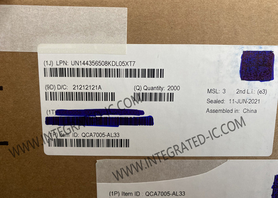 QCA7005-AL33 IoT Chip Powerline Communications And HomePlug Xanh PHY QFN-68