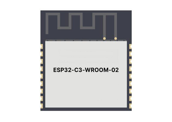 ESP32-C3-WROOM-02-N4 Mô-đun truyền thông không dây 2.4GHz Wi-Fi + BT 5 Mô-đun ăng-ten PCB