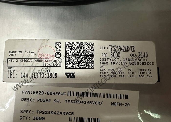 TPS25942ARVCR Chip mạch tích hợp 5A Electronic Fuse WQFN-20 eFuse Power MUX