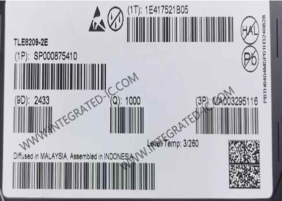TLE8209-2E Chip mạch tích hợp 8.6A SPI H-Bridge IC có thể lập trình PG-DSO-20