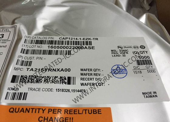CAP1214-1-EZK-TR Sensor IC Multi-Channel Capacitive Touch Sensor Và LED Driver