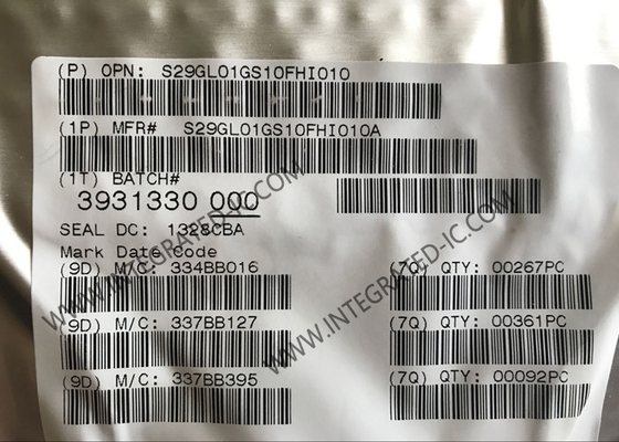 S29GL01GS10FHI010 Memory IC Chip 1Gbit Parallel MIRRORBITTM Eclipse NOR Flash Memory IC