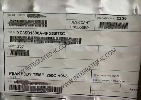 XC3SD1800A-4FGG676C Cổng lập trình ARRAY FBGA-676 SPARTAN®-3A DSP