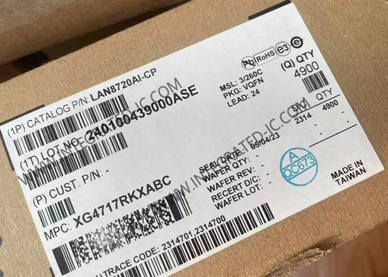 LAN8720AI-CP Ethernet IC Ethernet Lớp vật lý Transceiver QFN-24 Ethernet PHYs