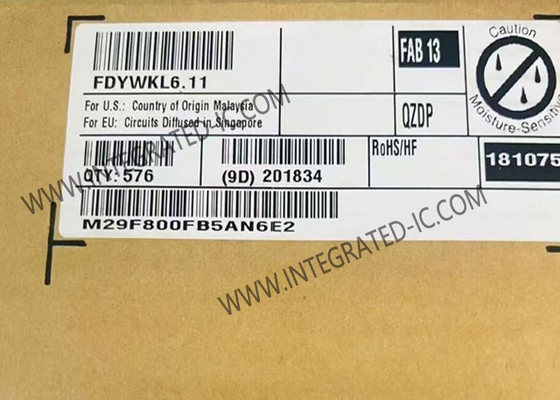 M29F800FB5AN6E2 Bộ nhớ IC Chip 8Mbit NOR Flash Parallel Embedded Memory TSOP-48
