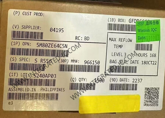 5M80ZE64C5N Field Programmable Gate Array 1.8V 152MHz Thiết bị logic có thể lập trình phức tạp QFP-64