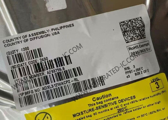 Cảm biến ADXL312WACPZ IC Ultra Low Power Tăng tốc kỹ thuật số 3 trục LFCSP-32