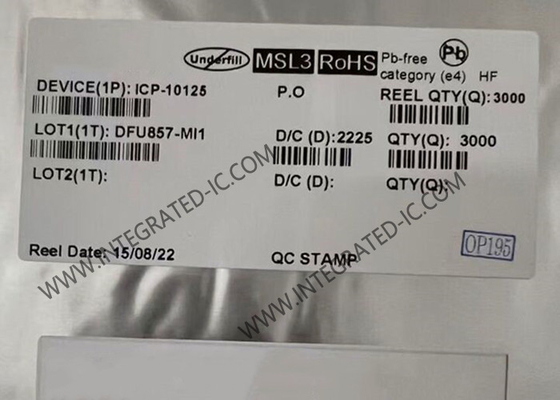 ICP-10125 Sensor IC 10atm Không thấm nước Barometric Pressure and Temperature Sensor IC