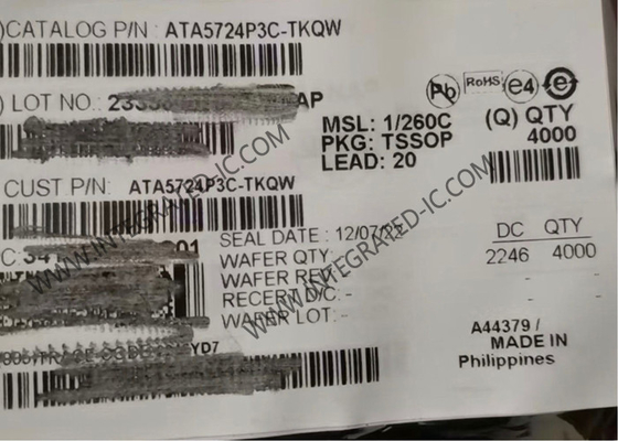 ATA5724P3C-TKQW Mô-đun truyền thông không dây Multi-Chip PLL Receiver TSSOP-20 Package