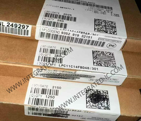 LPC11C14FBD48/301 Máy điều khiển vi mô MCU 32-Bit Single-Core ARM Cortex-M0 MCU LQFP-48