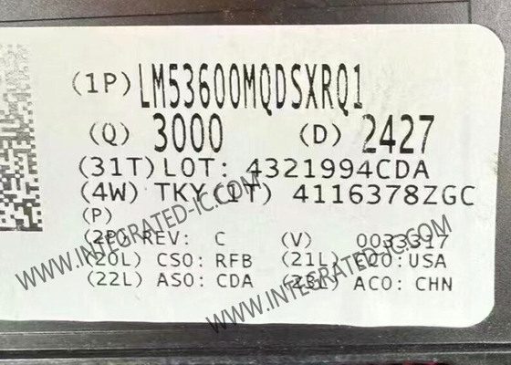 LM53600MQDSXRQ1 Chip mạch tích hợp ô tô 3.5V đến 36V 650mA Đồng bộ 2.1MHz Step-Down Converter
