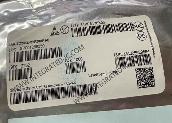 SAK-TC234L-32F200F AB Máy vi điều khiển MCU Máy vi điều khiển 32 bit IC TQFP-144