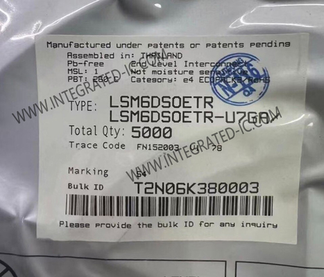 Cảm biến LSM6DSOETR IC 6 trục IMU LGA-14L INEMO 6DOF Đơn vị đo lường quán tính