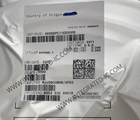 NJJ29C0BHN Chip mạch tích hợp trình điều khiển tần số thấp và máy thu IC truy cập xe an toàn