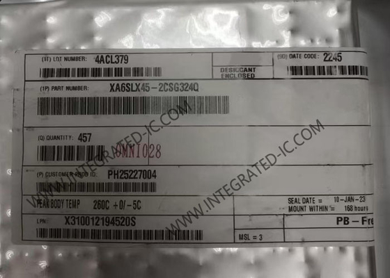 XA6SLX45-2CSG324Q Field Programmable Gate Array Spartan-6 FPGA ô tô IC CSBGA-324 gói