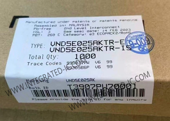 Chip mạch tích hợp VND5E025AKTR-E Double Channel MOSFET Gate Drivers PowerSSO-24