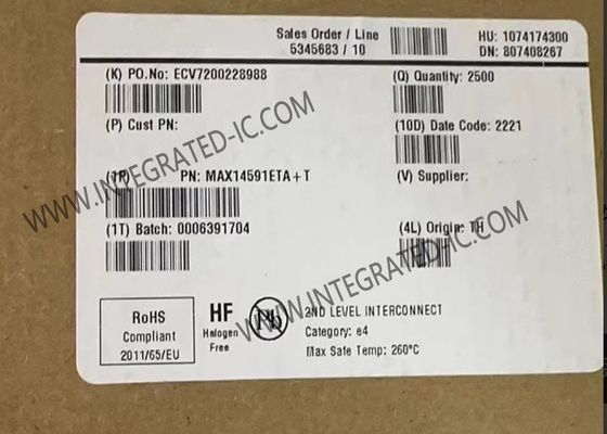Chip mạch tích hợp MAX14591ETA Chuyển dịch logic hai kênh TDFN-8