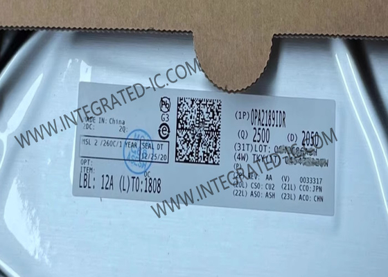 OPA2189IDR Integrated Circuit Chip Dual 14MHz Tiếng ồn thấp