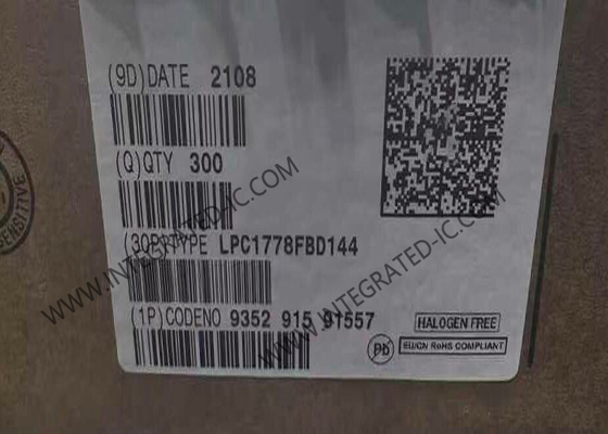 LPC1778FBD144 Máy vi điều khiển MCU 32 bit ARM Cortex M3 Máy vi điều khiển LQFP144